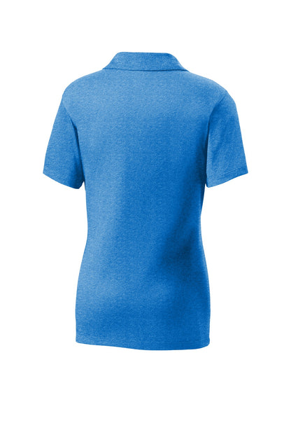 Custom Embroidered Sport-Tek Polos/Knits in Blue Wake Heather