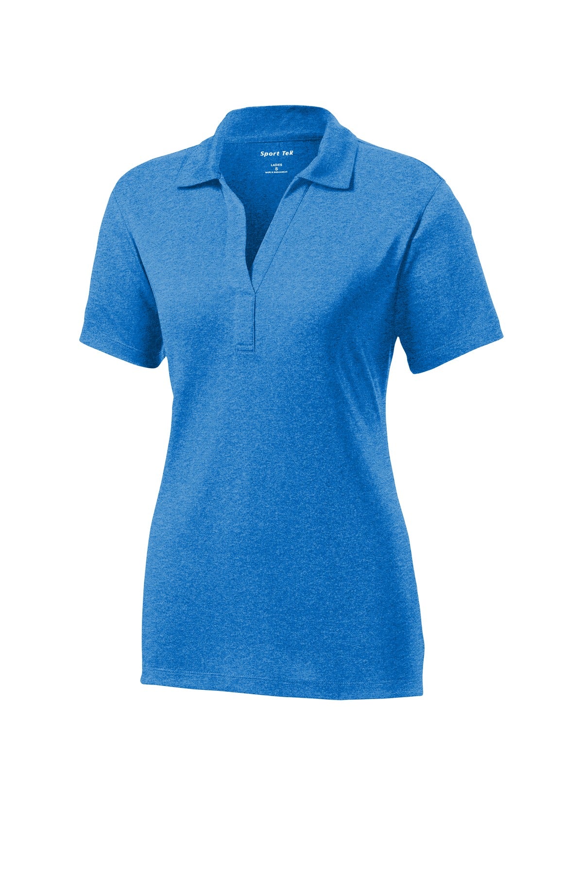 Custom Embroidered Sport-Tek Polos/Knits in Blue Wake Heather