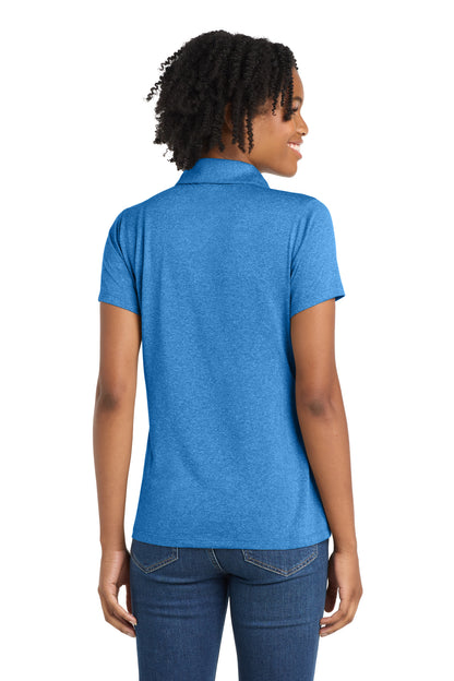 Custom Embroidered Sport-Tek Polos/Knits in Blue Wake Heather