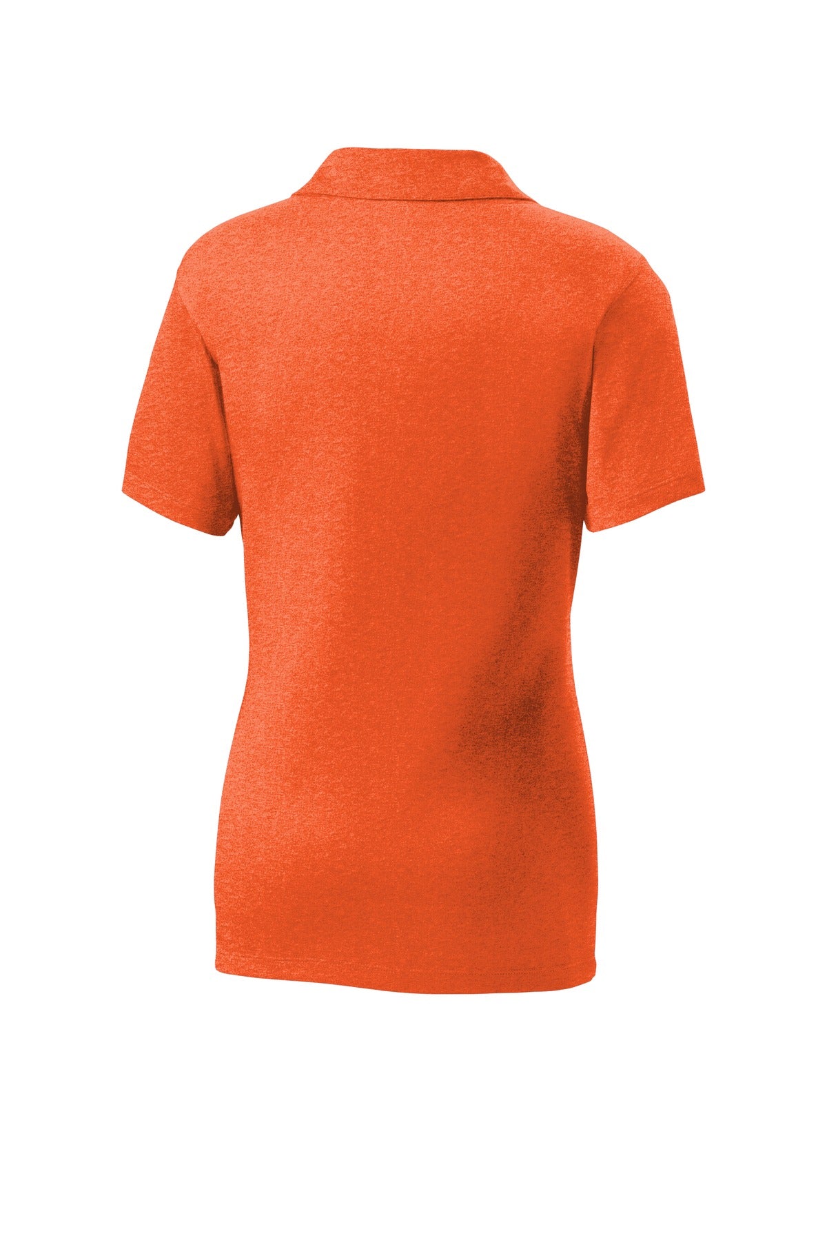 Custom Embroidered Sport-Tek Polos/Knits in Deep Orange Heather