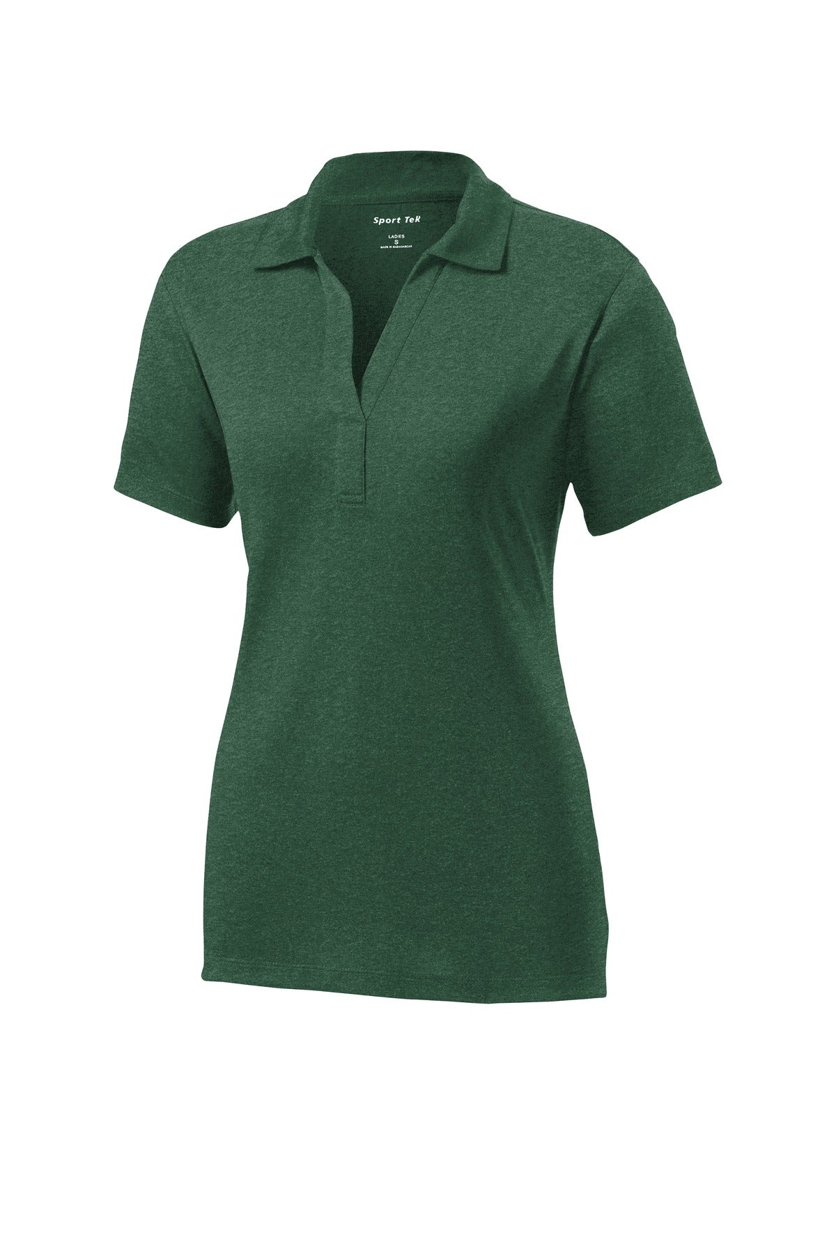 Custom Embroidered Sport-Tek Polos/Knits in Forest Green Heather