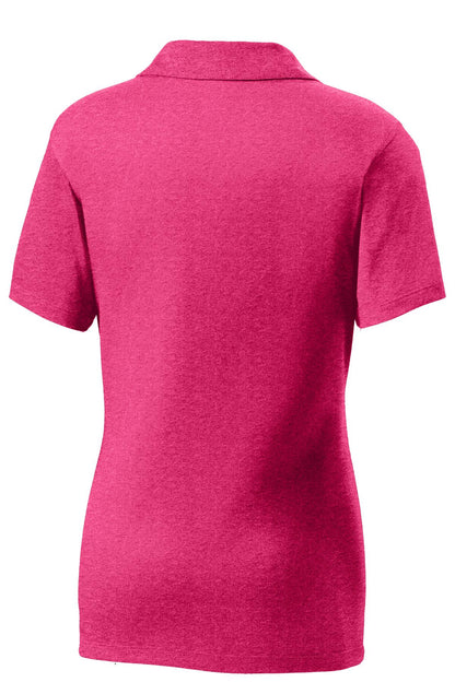 Sport-Tek Women's Heather Contender Polo. LST660