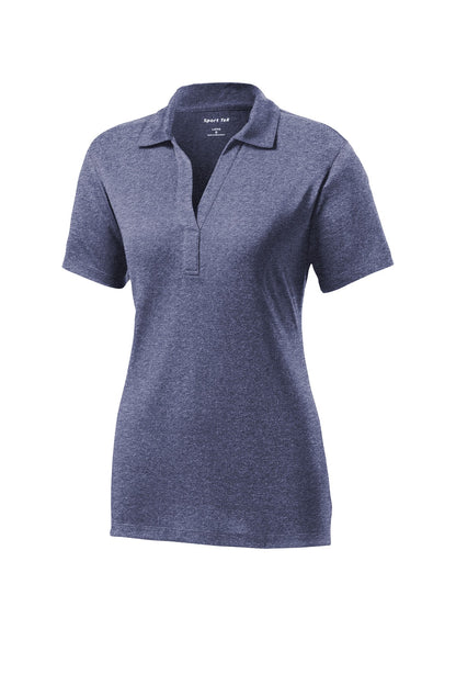Custom Embroidered Sport-Tek Polos/Knits in True Navy Heather