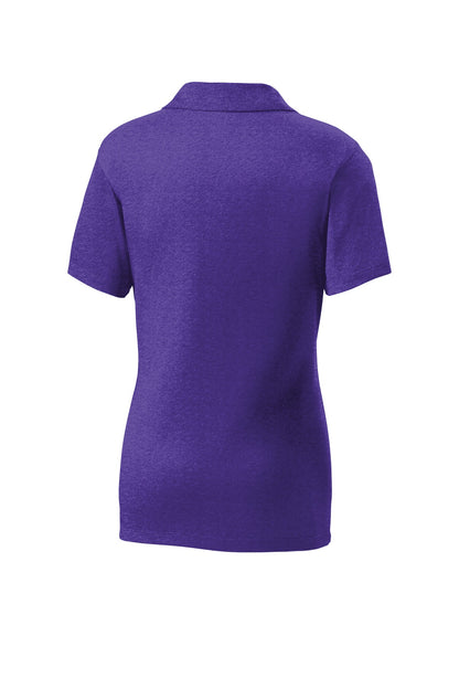 Custom Embroidered Sport-Tek Polos/Knits in Varsity Purple Heather