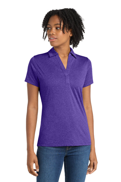 Custom Embroidered Sport-Tek Polos/Knits in Varsity Purple Heather