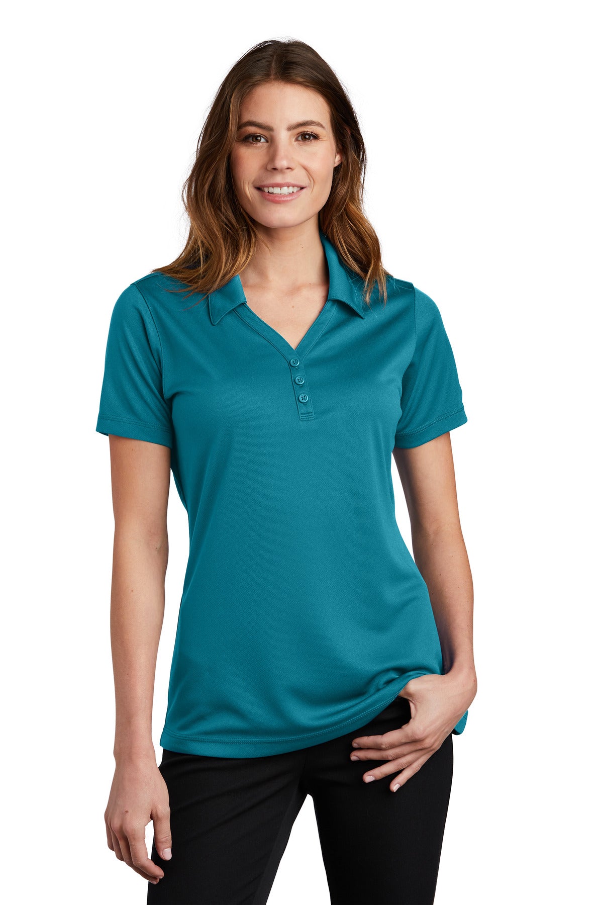 Sport-Tek Women's PosiCharge Micro-Mesh Polo. LST680