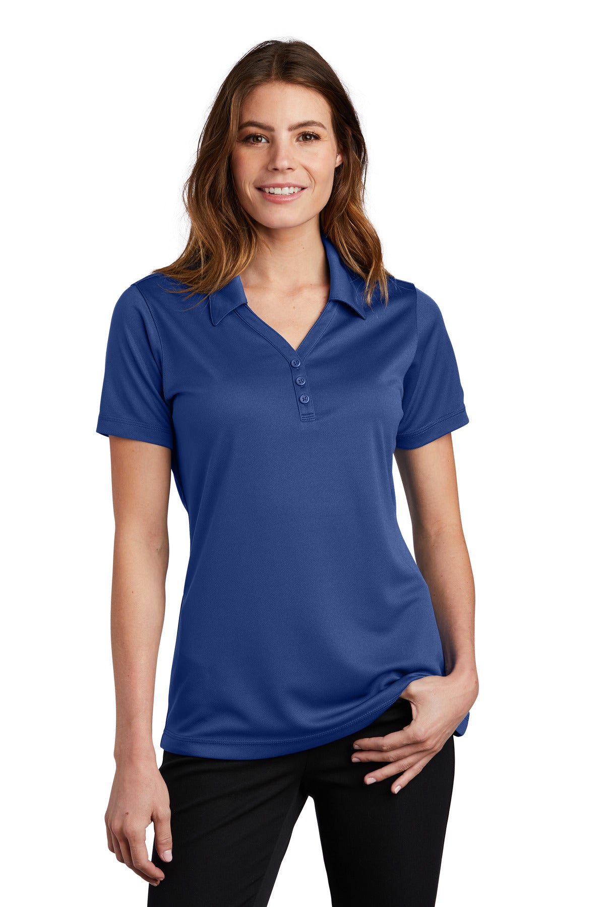 Sport-Tek Women's PosiCharge Micro-Mesh Polo. LST680