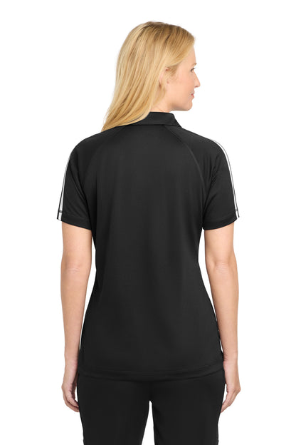 Custom Embroidered Sport-Tek Polos/Knits in Black/ White