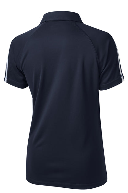 Sport-Tek Women's PosiCharge Micro-Mesh Colorblock Polo. LST685