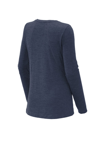 Sport-Tek  Women's Exchange 1.5 Long Sleeve Crew. LST710