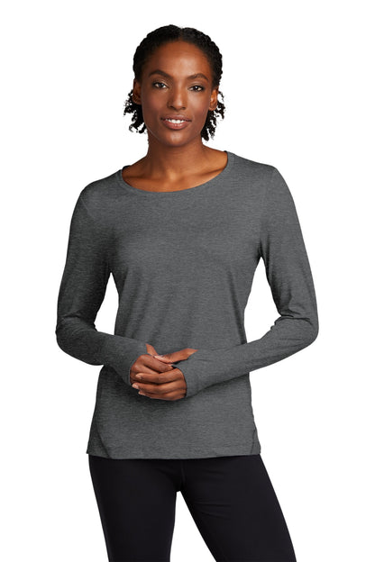 Sport-Tek  Women's Exchange 1.5 Long Sleeve Crew. LST710