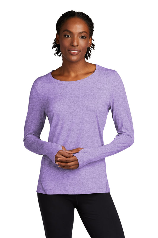 Sport-Tek  Women's Exchange 1.5 Long Sleeve Crew. LST710