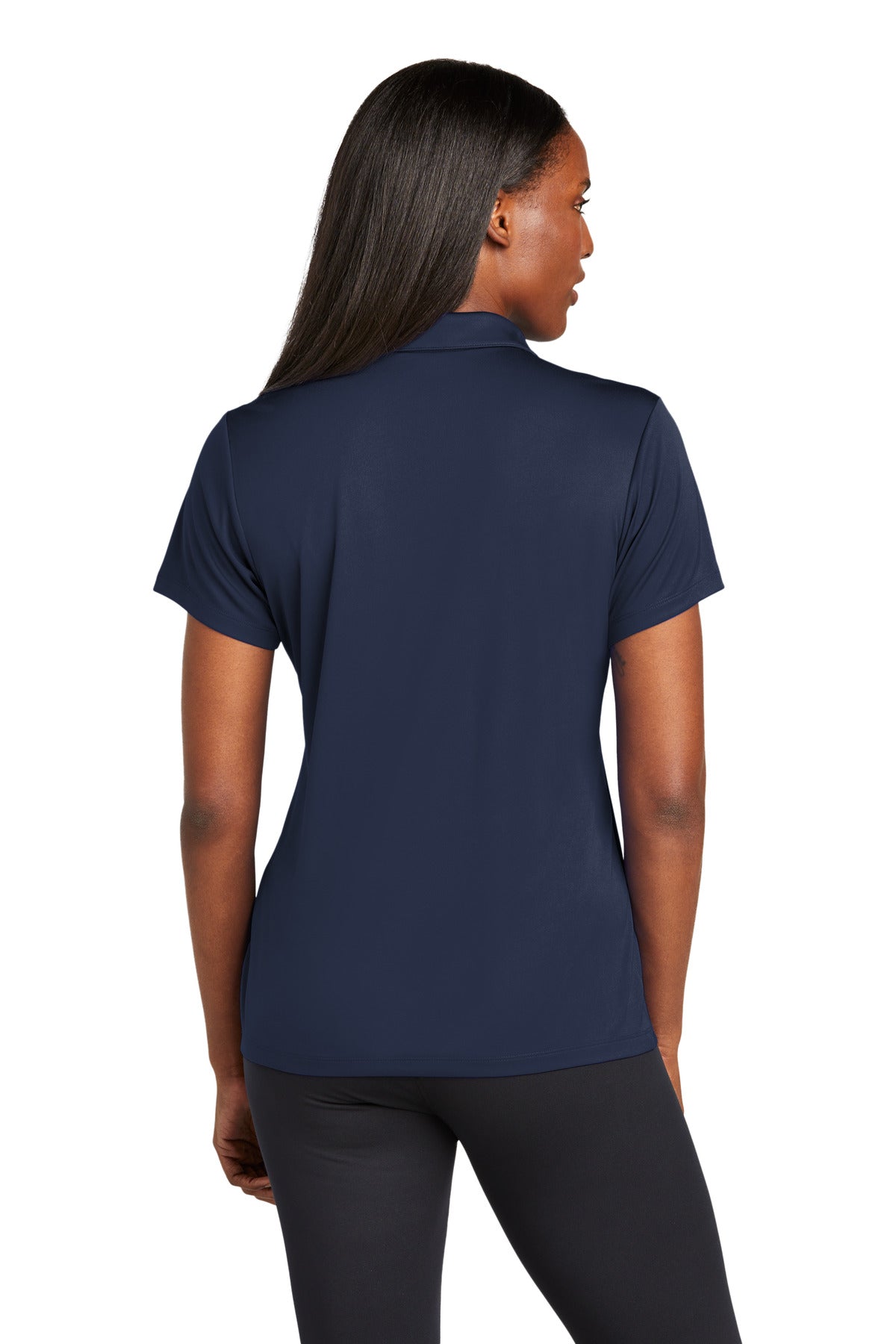 Custom Embroidered Sport-Tek Women's PosiCharge Re-Compete Polo LST725,True Navy