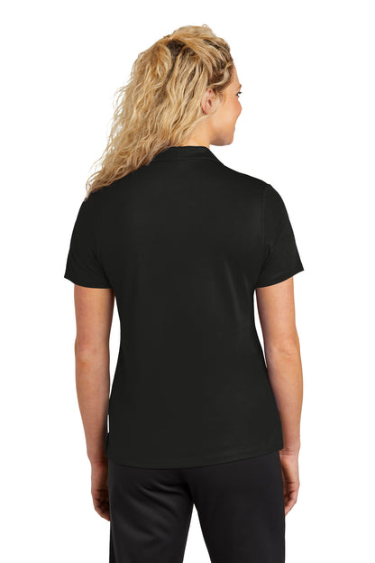 Custom Embroidered Sport-Tek Women's UV Micropique Polo LST740,Black