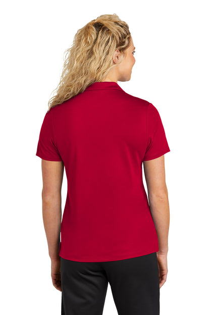 Custom Embroidered Sport-Tek Women's UV Micropique Polo LST740,Deep Red