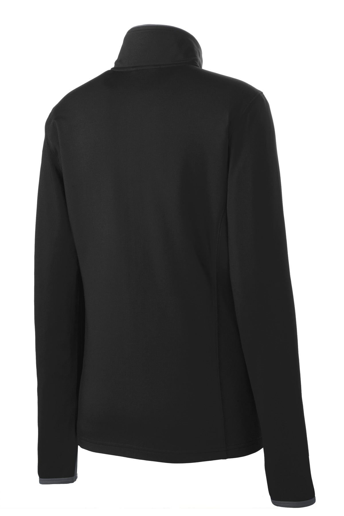 Sport-Tek Women's Sport-Wick Stretch Contrast Full-Zip Jacket.  LST853