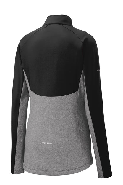 Sport-Tek Women's Sport-Wick Stretch Contrast 1/4-Zip Pullover. LST854