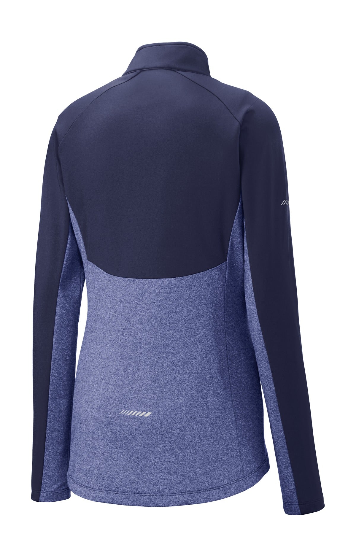 Sport-Tek Women's Sport-Wick Stretch Contrast 1/4-Zip Pullover. LST854