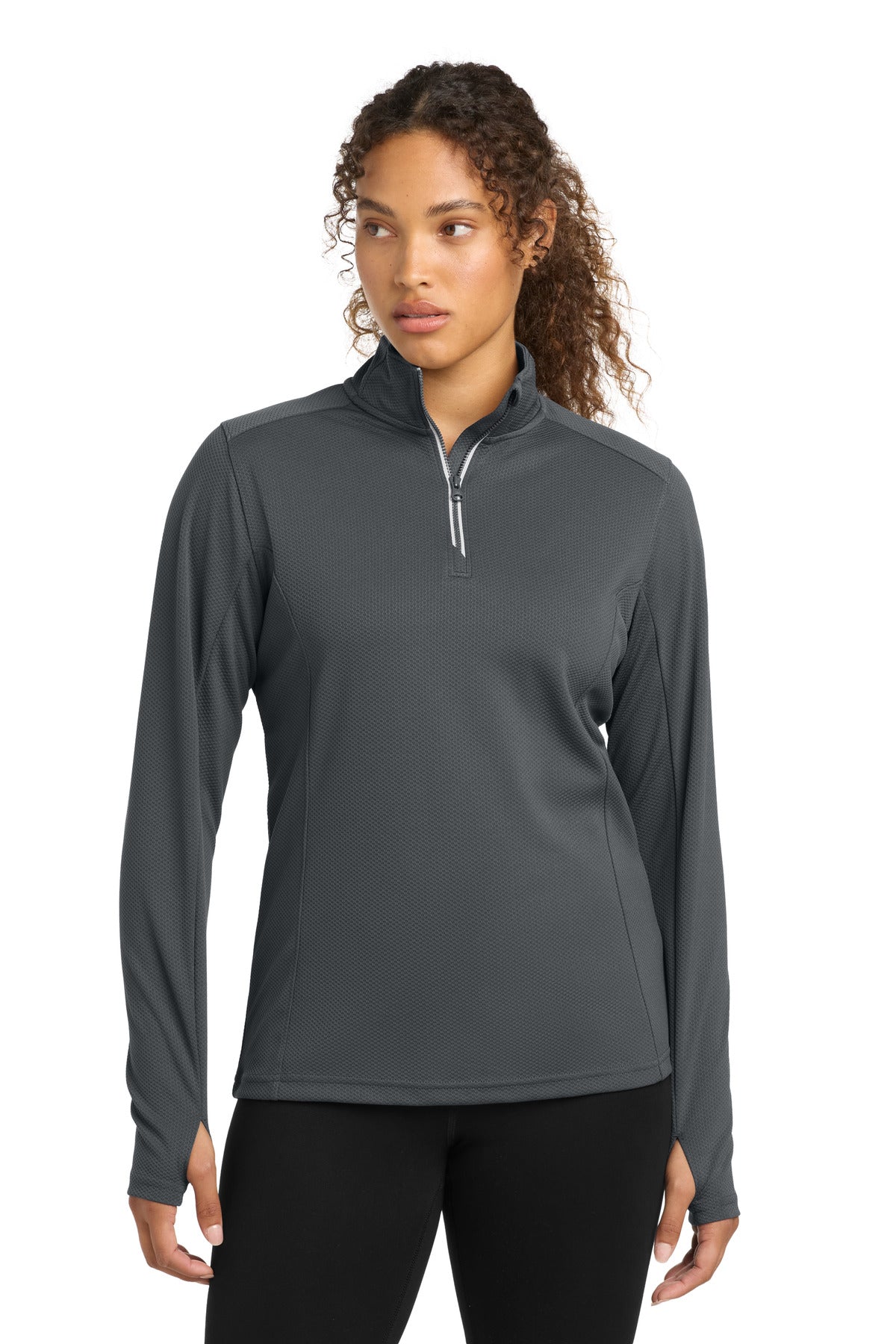Custom Embroidered Sport-Tek Activewear in Iron Grey