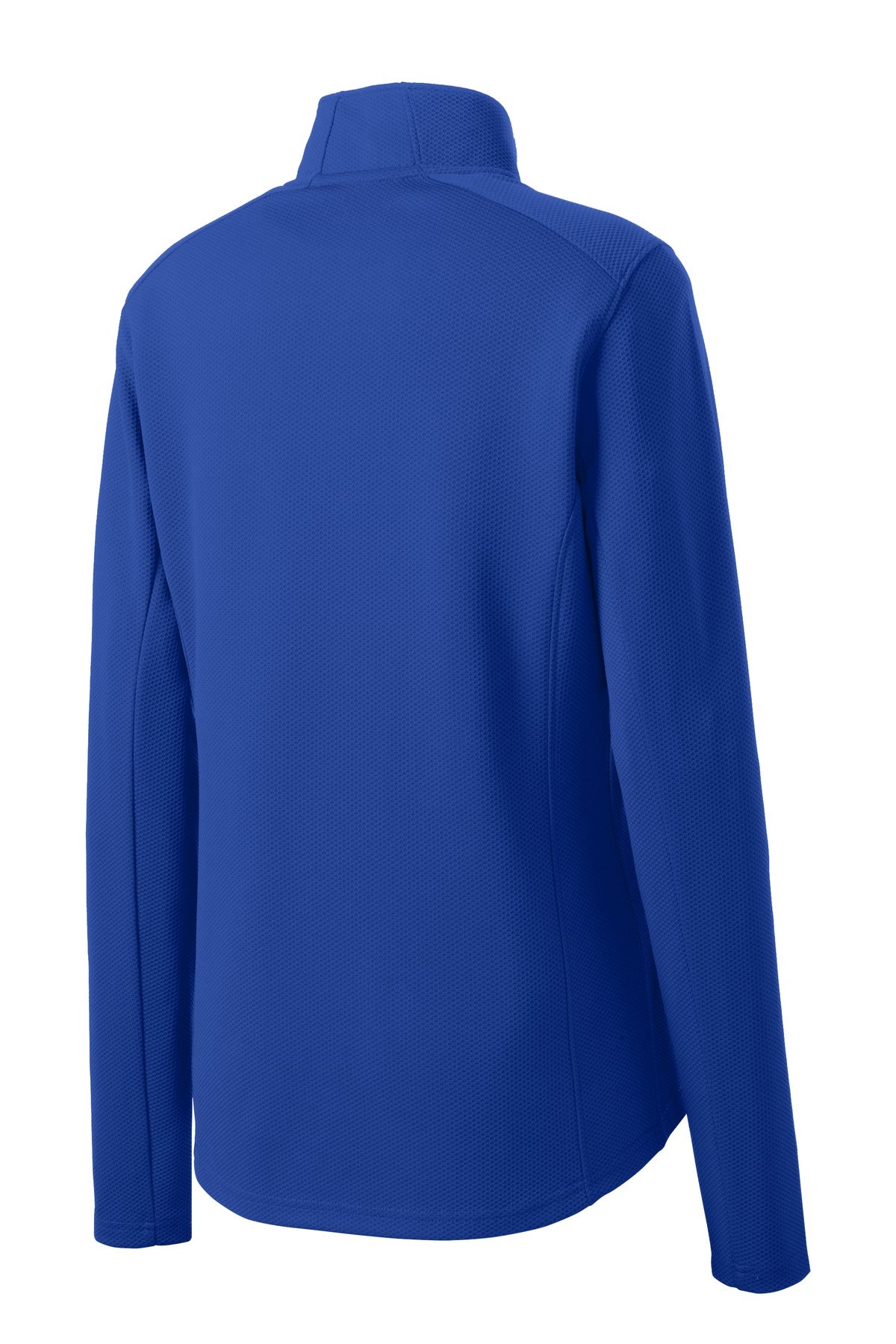 Sport-Tek Women's Sport-Wick Textured 1/4-Zip Pullover.  LST860