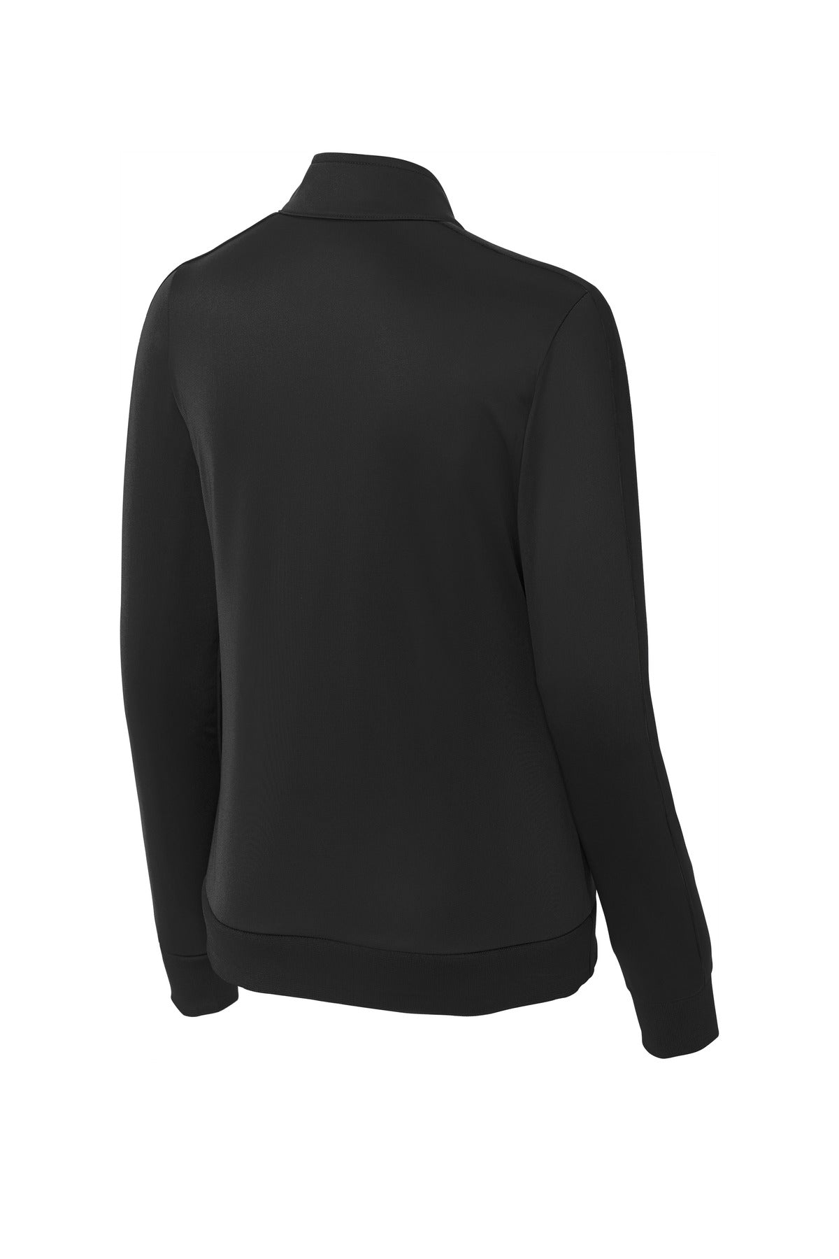Sport-Tek  Ladies Tricot Sleeve Stripe Track Jacket. LST94