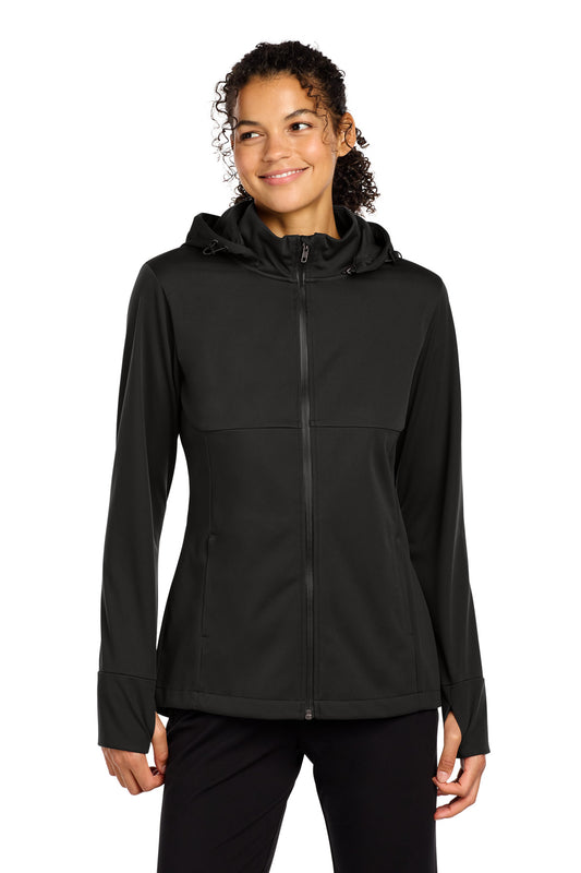 Custom Embroidered Sport-Tek Outerwear in Deep Black