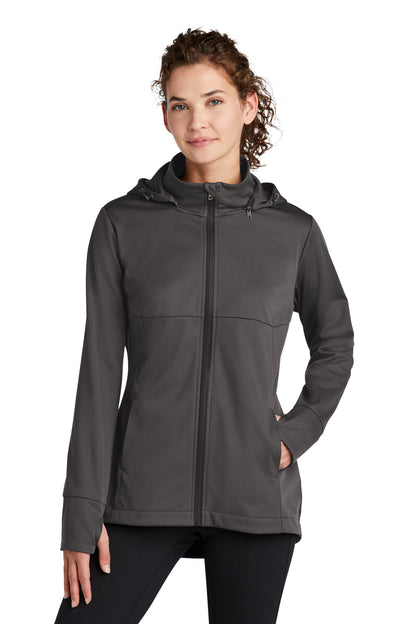 Sport-Tek Women's Hooded Soft Shell Jacket LST980