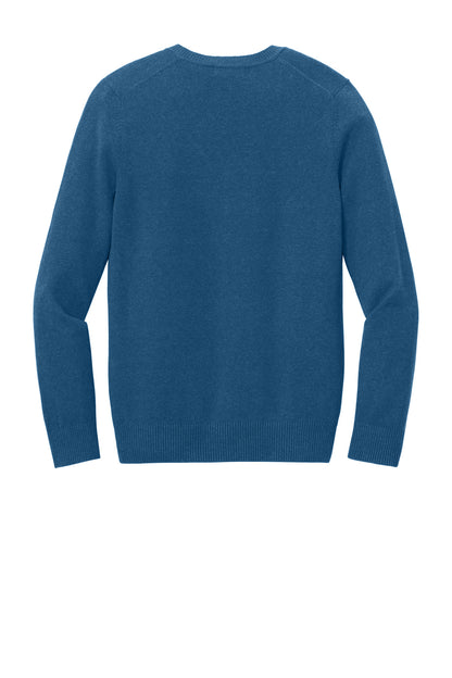 Custom Embroidered Port Authority Polos/Knits in Aegean Blue Heather