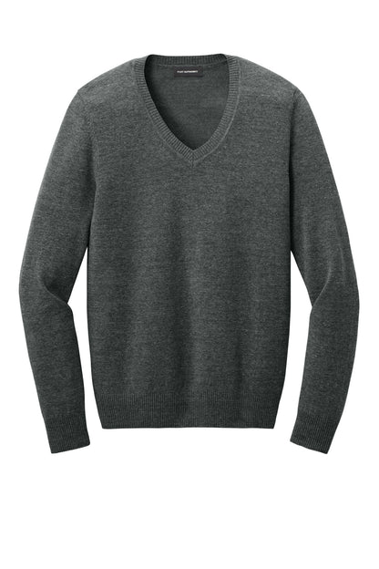 Custom Embroidered Port Authority Polos/Knits in Charcoal Heather