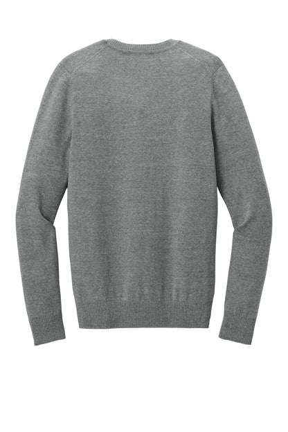 Custom Embroidered Port Authority Polos/Knits in Medium Heather Grey