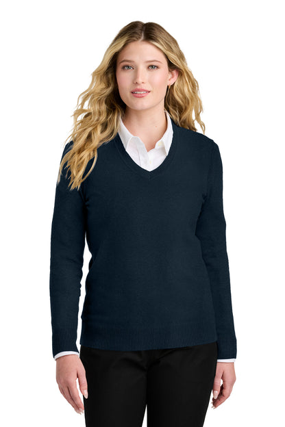 Custom Embroidered Port Authority Polos/Knits in River Blue Navy