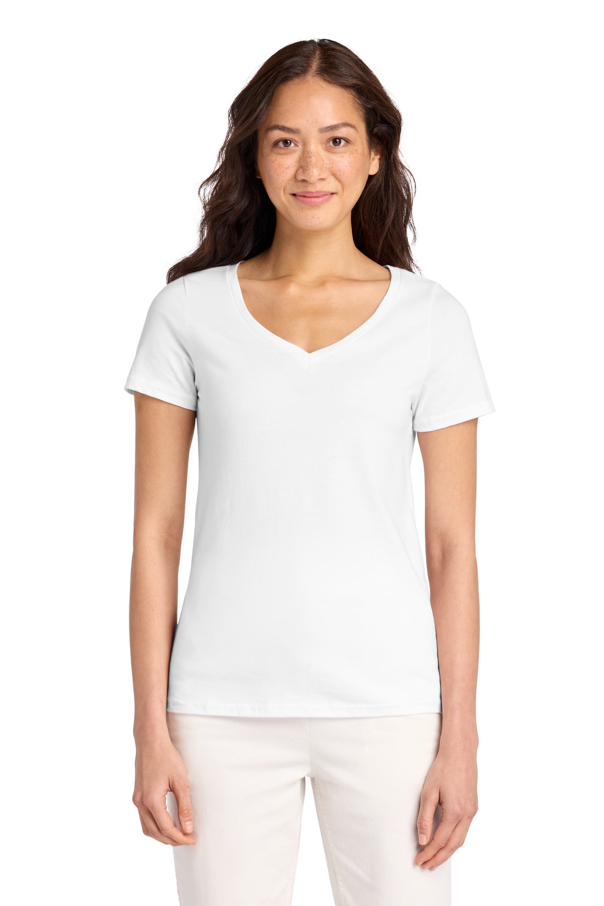 Custom Embroidered Volunteer Knitwear T-Shirts  in White