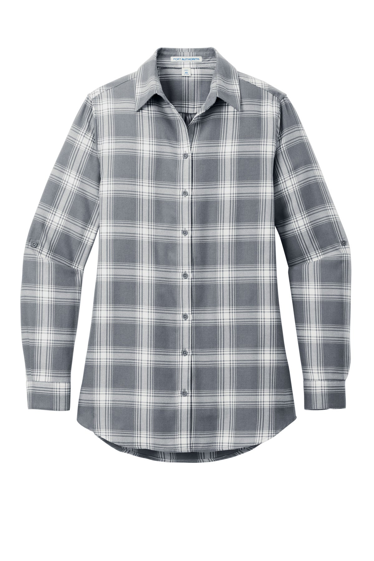 Port Authority Women's Plaid Flannel Tunic . LW668