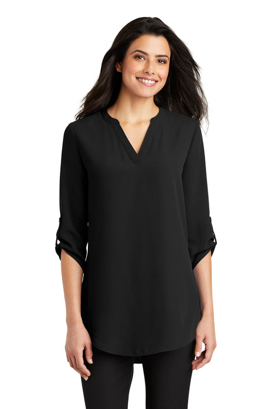 Port Authority Women's Long Sleeve Button-Front Blouse. LW700