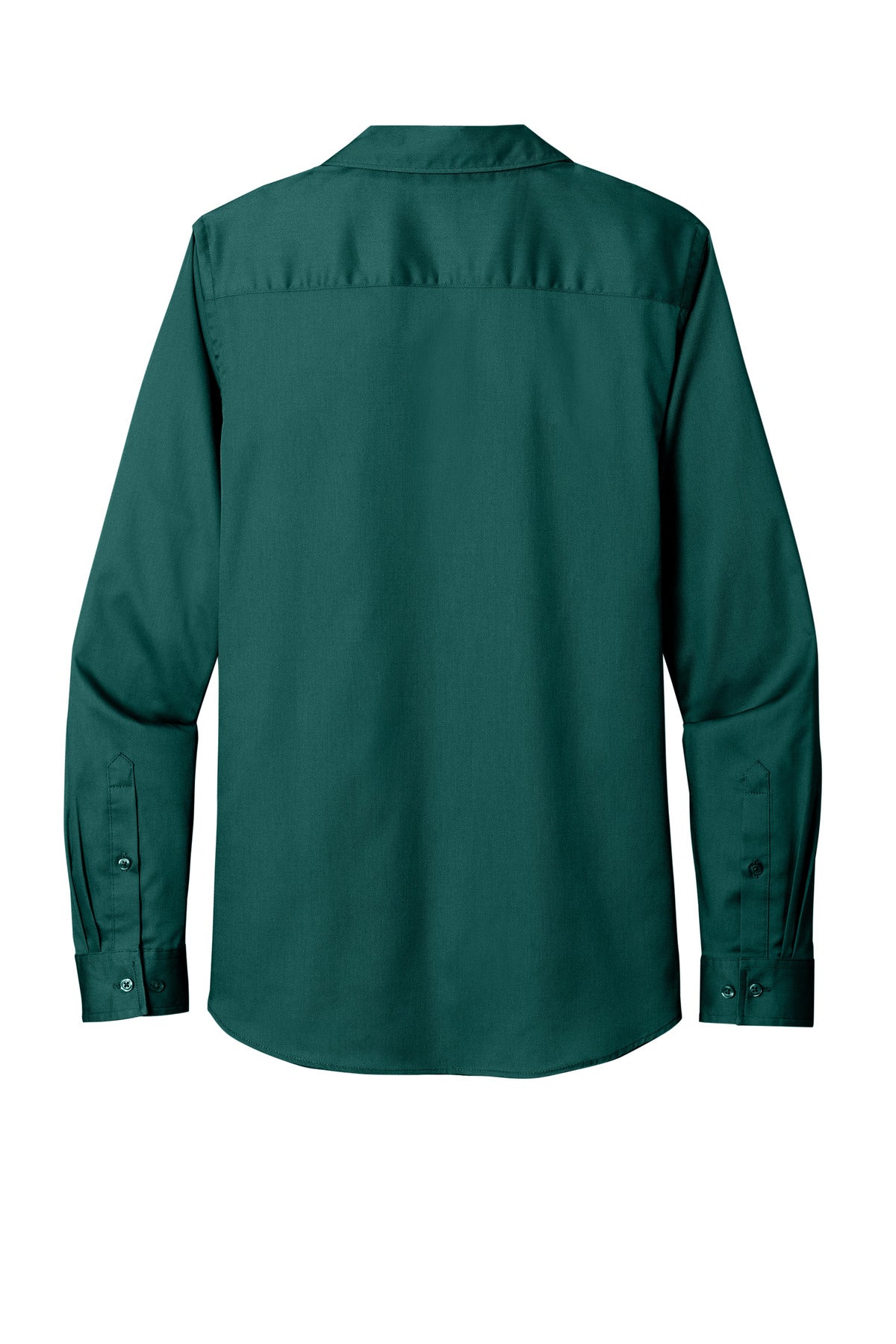 Custom Embroidered Port Authority Clothing Tops in Marine Green