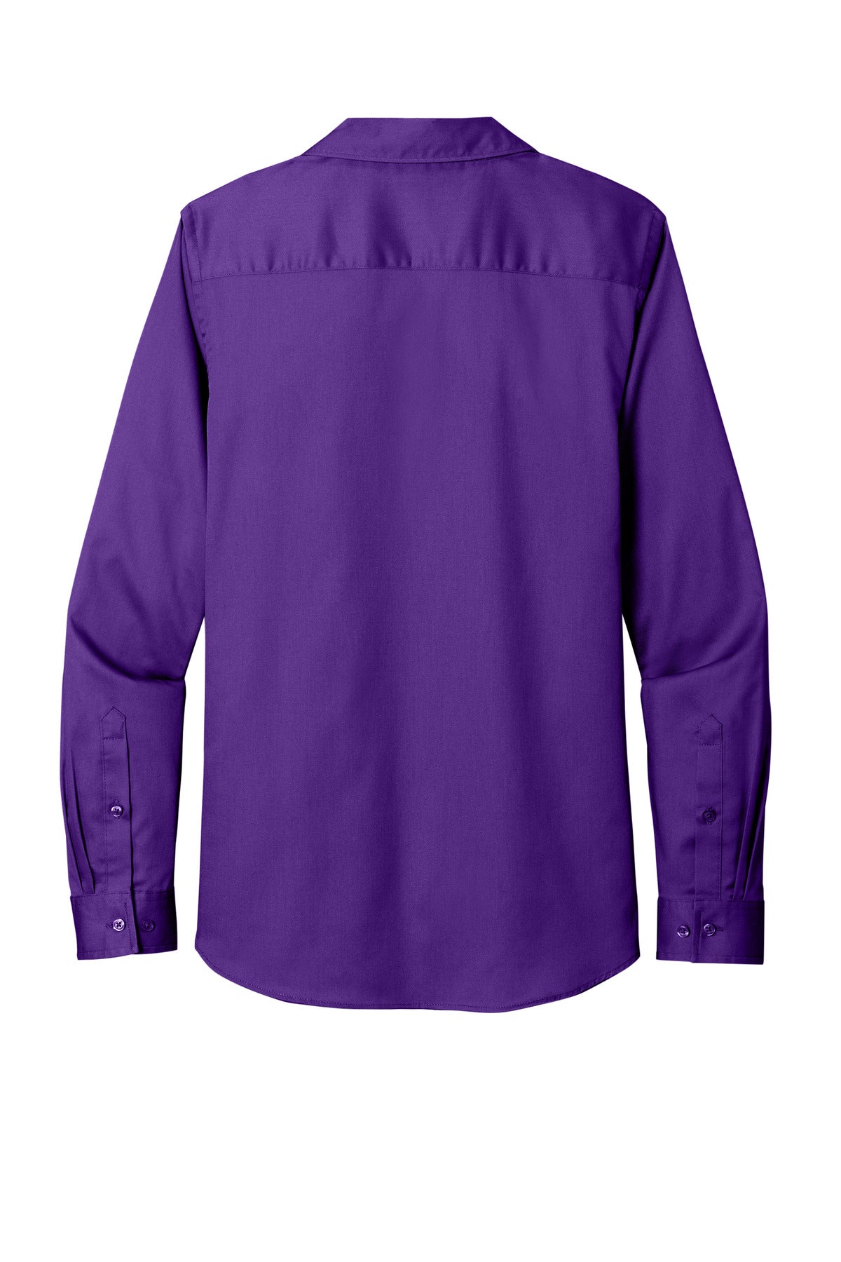 Custom Embroidered Port Authority Clothing Tops in Purple