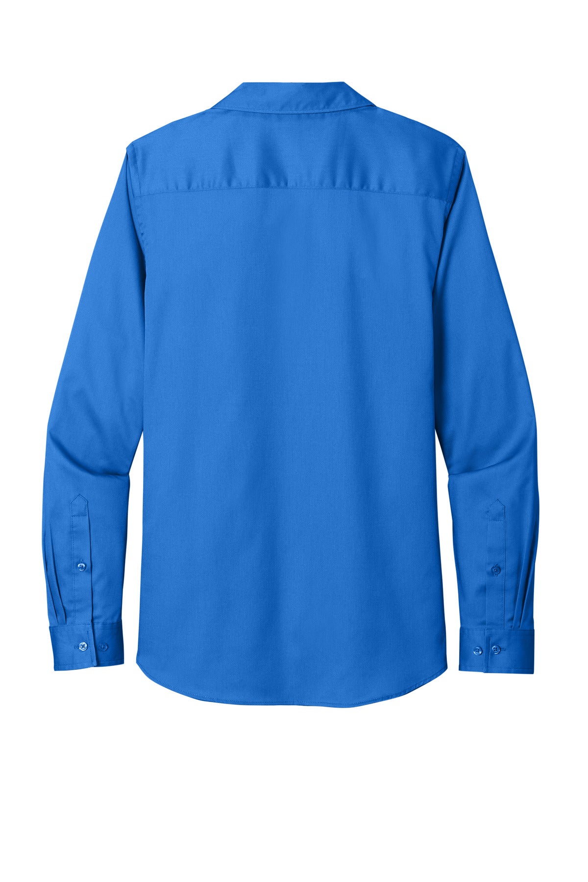 Custom Embroidered Port Authority Clothing Tops in Strong Blue