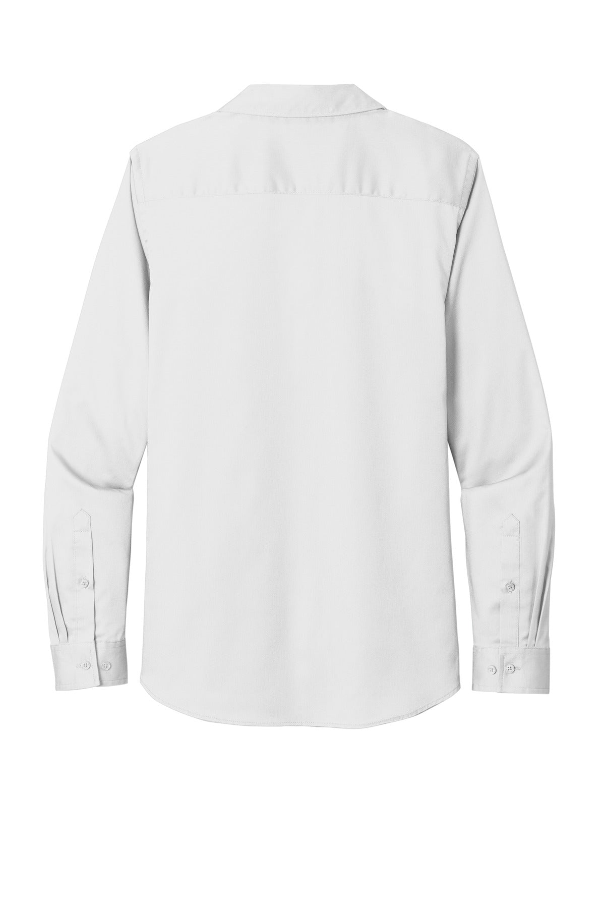 Custom Embroidered Port Authority Clothing Tops in White