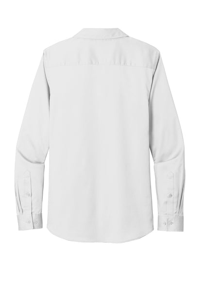 Custom Embroidered Port Authority Clothing Tops in White