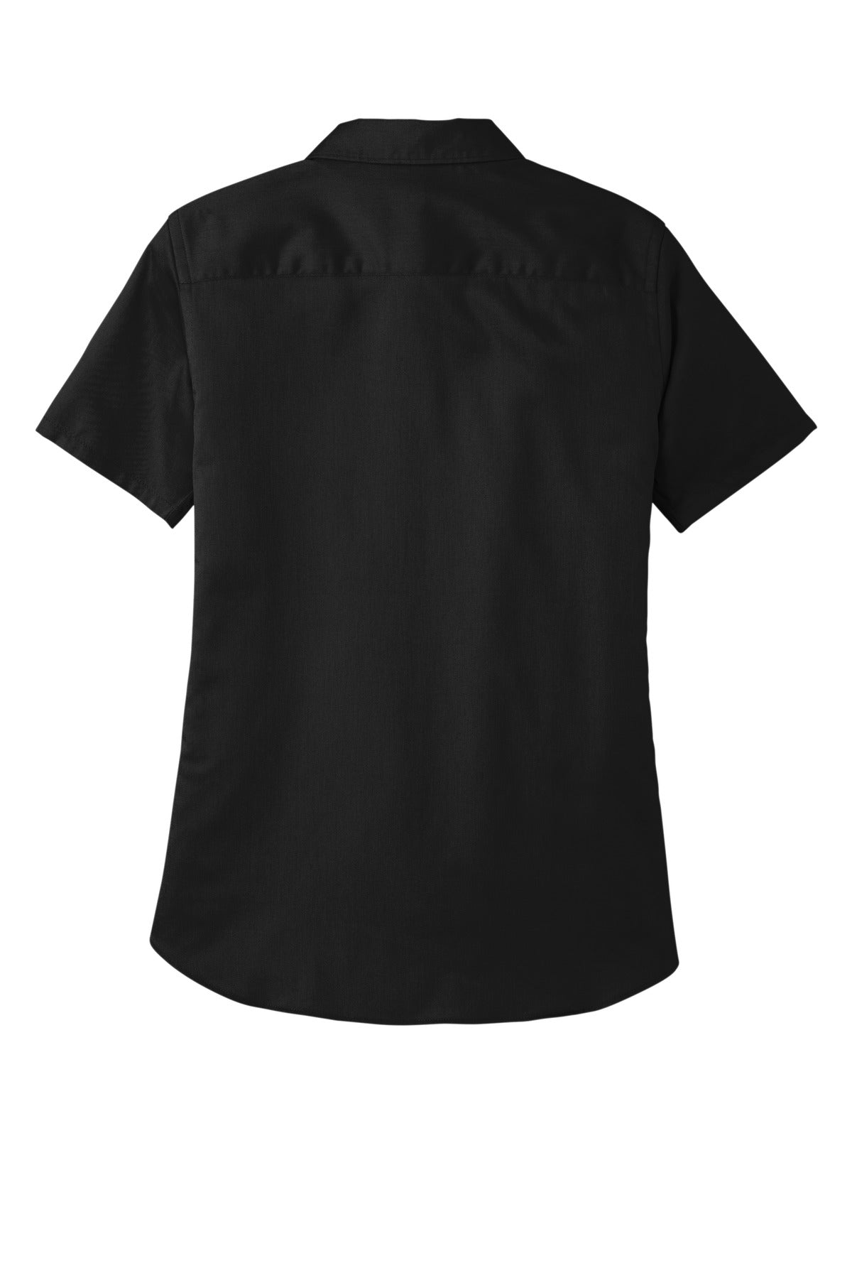 Custom Embroidered Port Authority Clothing Tops in Deep Black