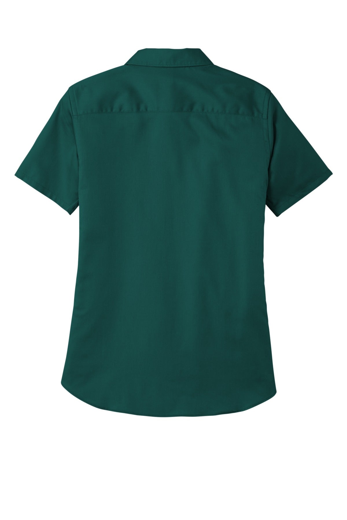 Custom Embroidered Port Authority Clothing Tops in Marine Green