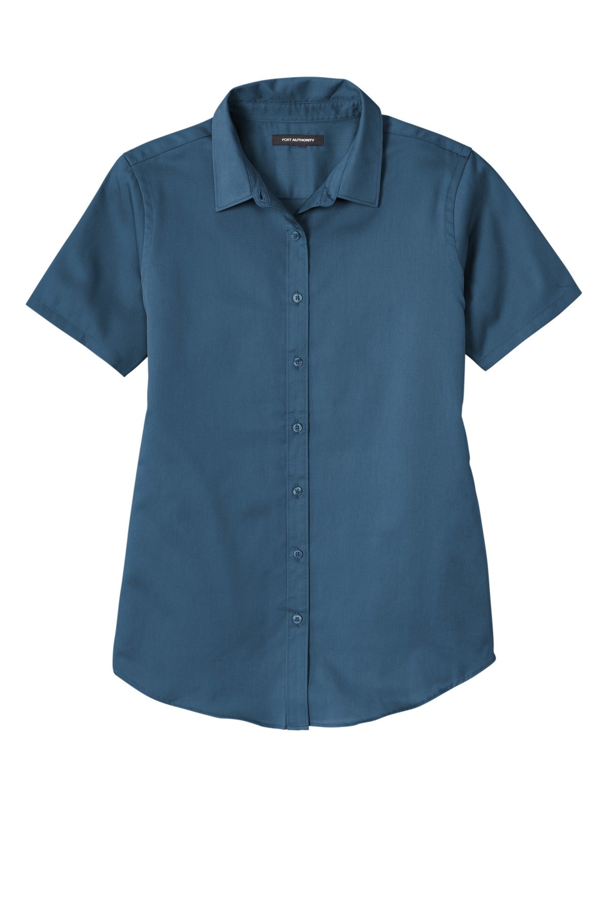 Custom Embroidered Port Authority Clothing Tops in Regatta Blue