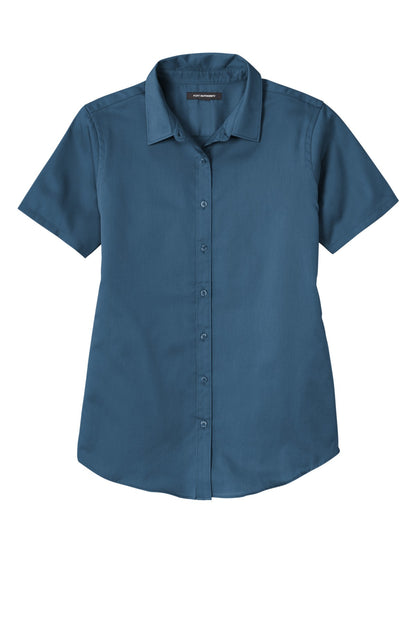 Custom Embroidered Port Authority Clothing Tops in Regatta Blue