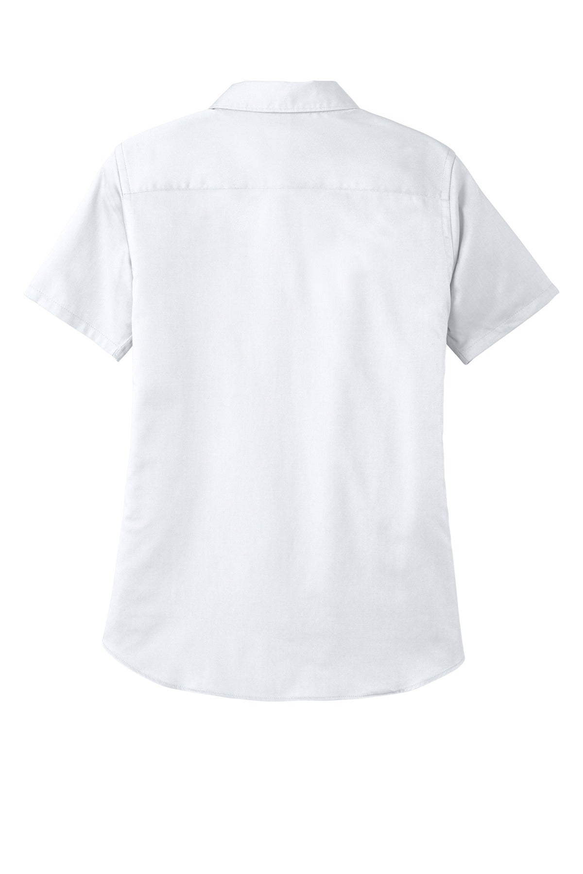 Custom Embroidered Port Authority Clothing Tops in White
