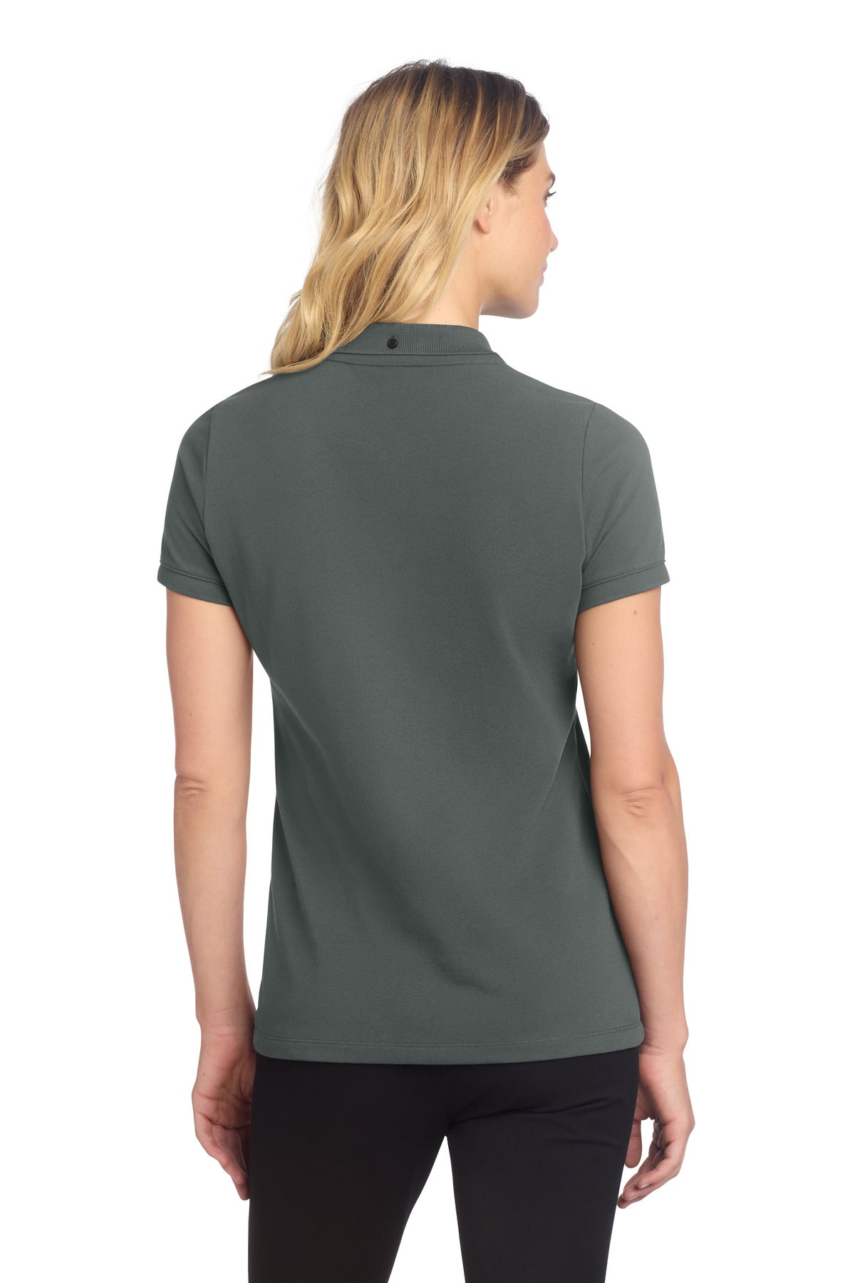 Custom Embroidered Mercer+Mettle Polos/Knits in Anchor Grey
