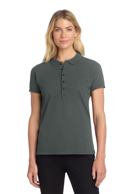 Custom Embroidered Mercer+Mettle Polos/Knits in Anchor Grey