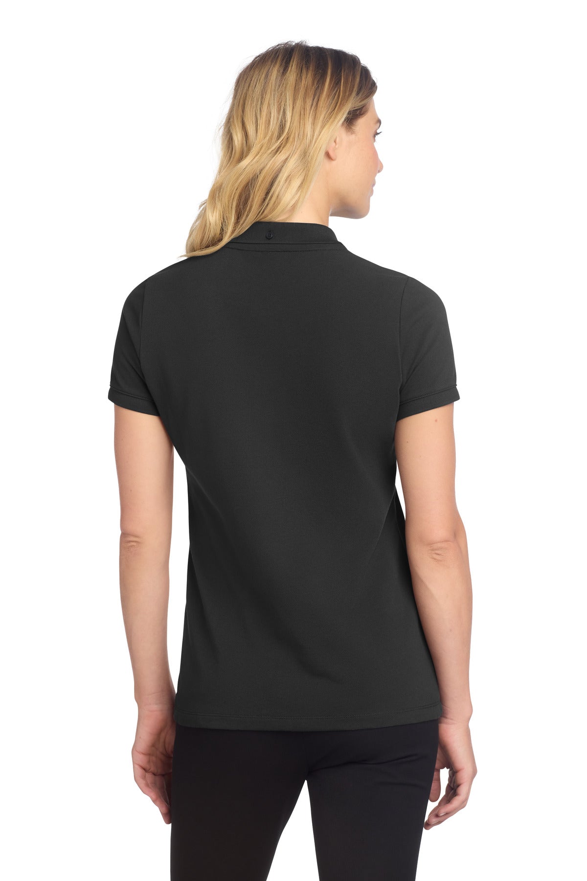 Custom Embroidered Mercer+Mettle Polos/Knits in Deep Black