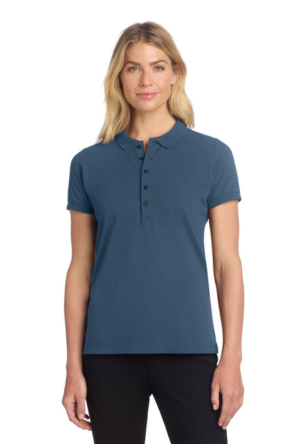 Custom Embroidered Mercer+Mettle Polos/Knits in Insignia Blue
