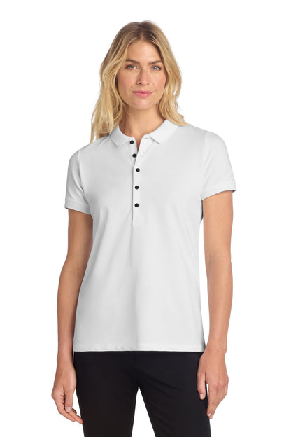 Custom Embroidered Mercer+Mettle Polos/Knits in White