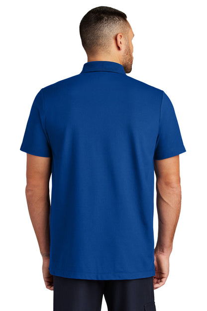 Custom Embroidered Mercer+Mettle Stretch Pique Polo MM1004,Blue Note